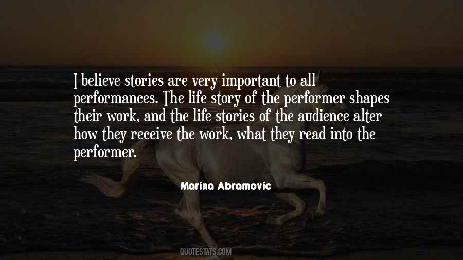 Marina Abramovic Quotes #740628