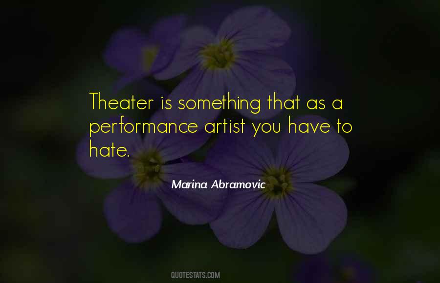 Marina Abramovic Quotes #775039