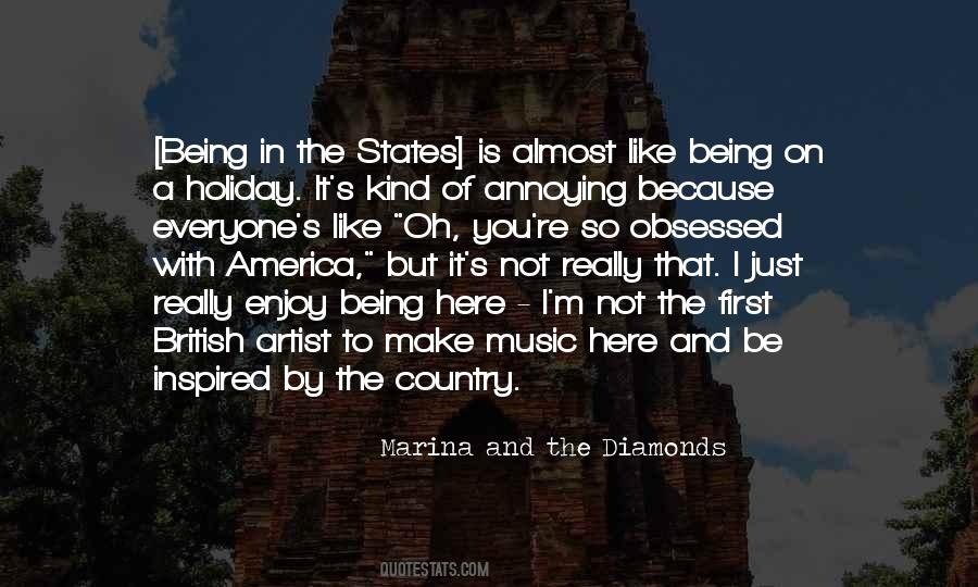 Marina And The Diamonds Quotes #1803185 Marina And The Diamonds Quotes #1803185