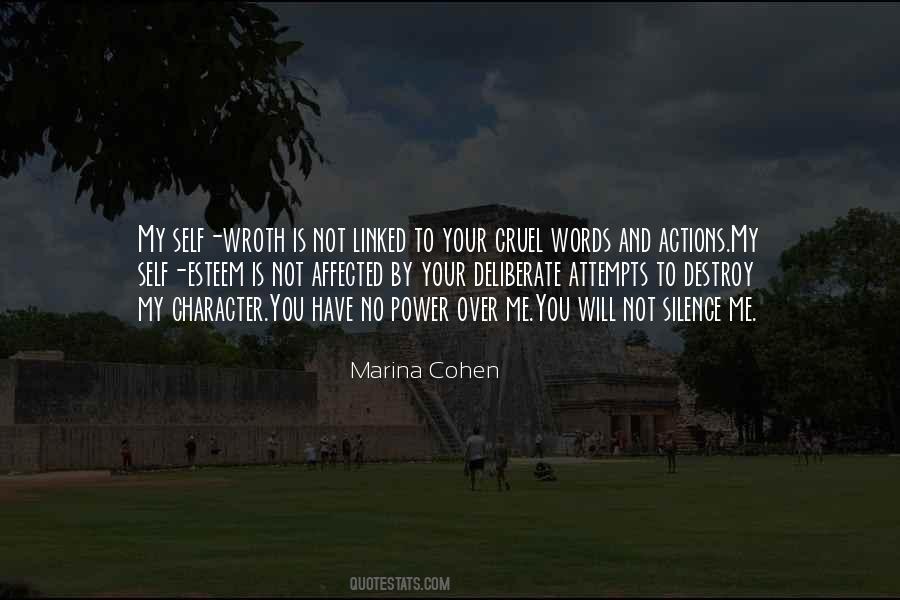 Marina Cohen Quotes #576800