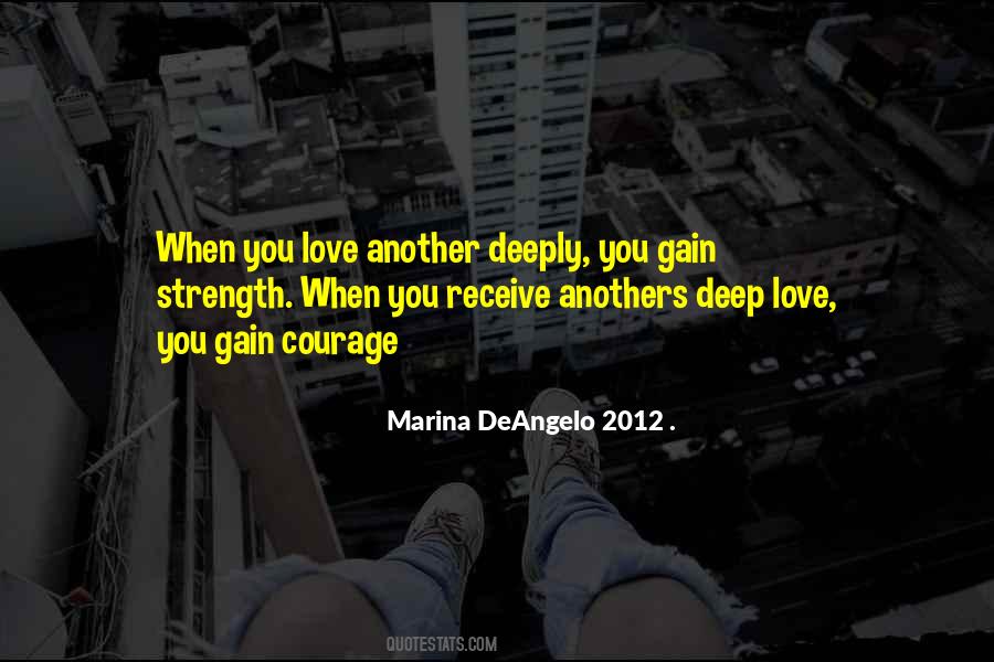 Marina DeAngelo 2012 . Quotes #218932