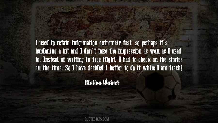 Marina Warner Quotes #1819056
