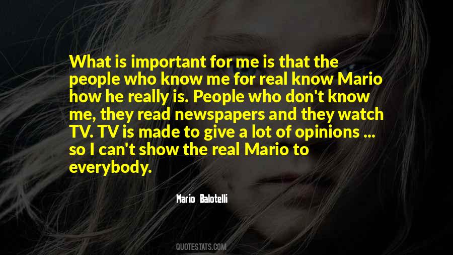 Mario Balotelli Quotes #1160613