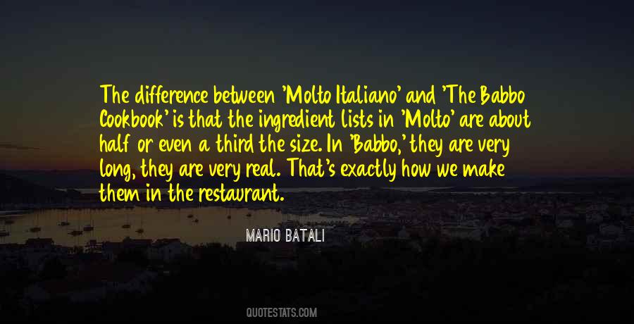 Mario Batali Quotes #923174