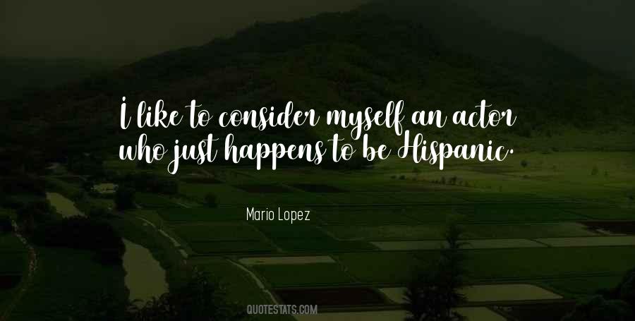 Mario Lopez Quotes #889753