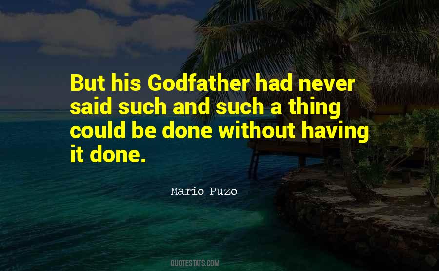 Mario Puzo Quotes #1590766