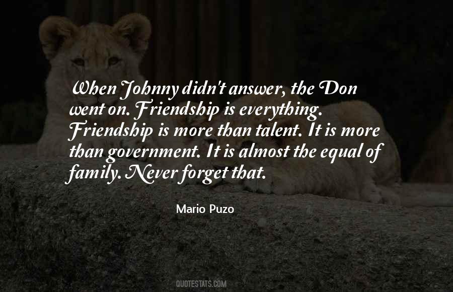 Mario Puzo Quotes #189937