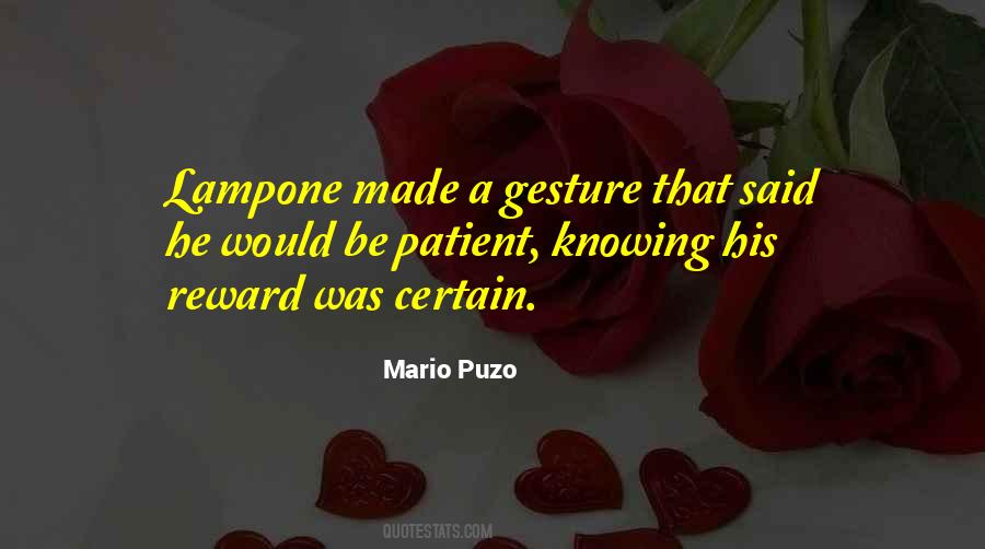 Mario Puzo Quotes #843836