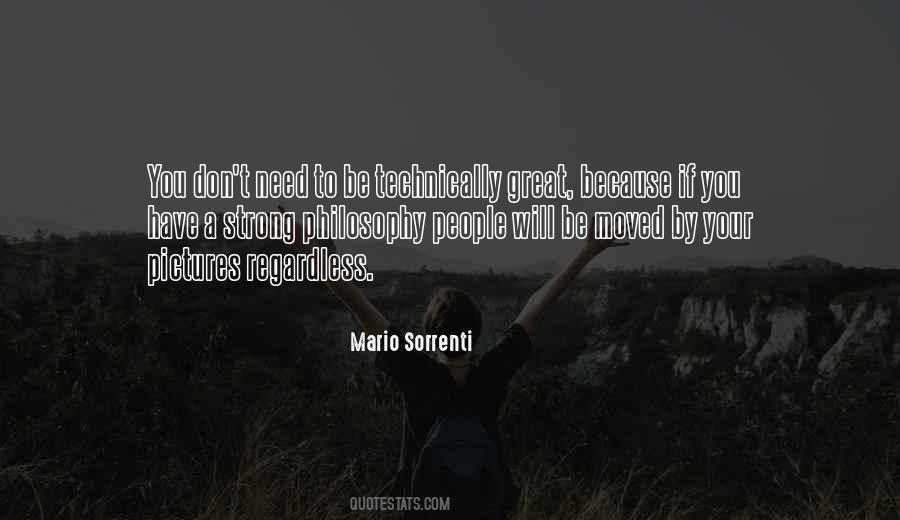 Mario Sorrenti Quotes #309072