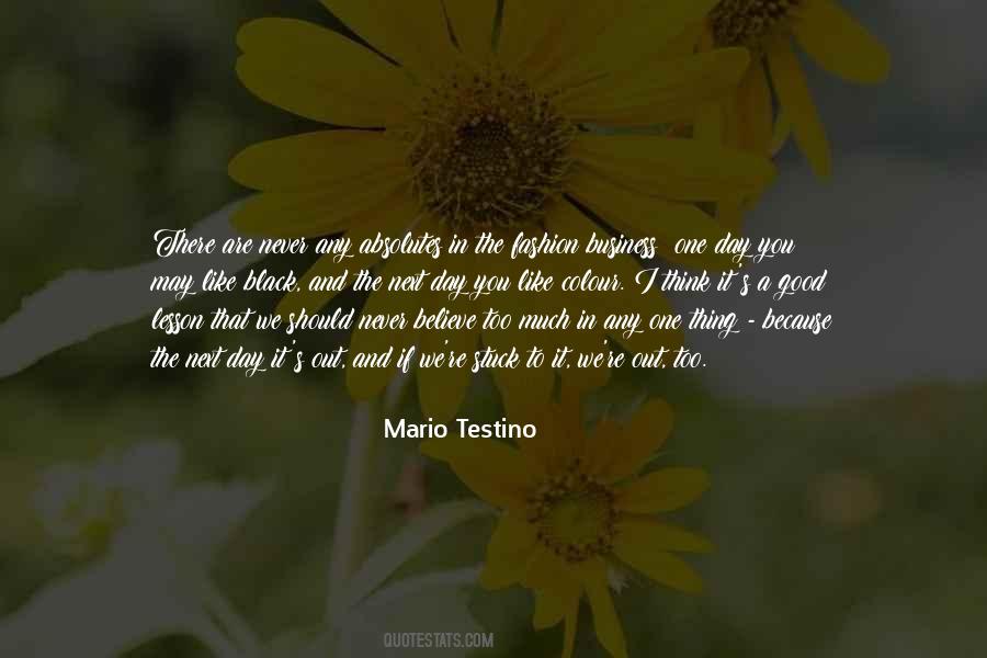 Mario Testino Quotes #1505102