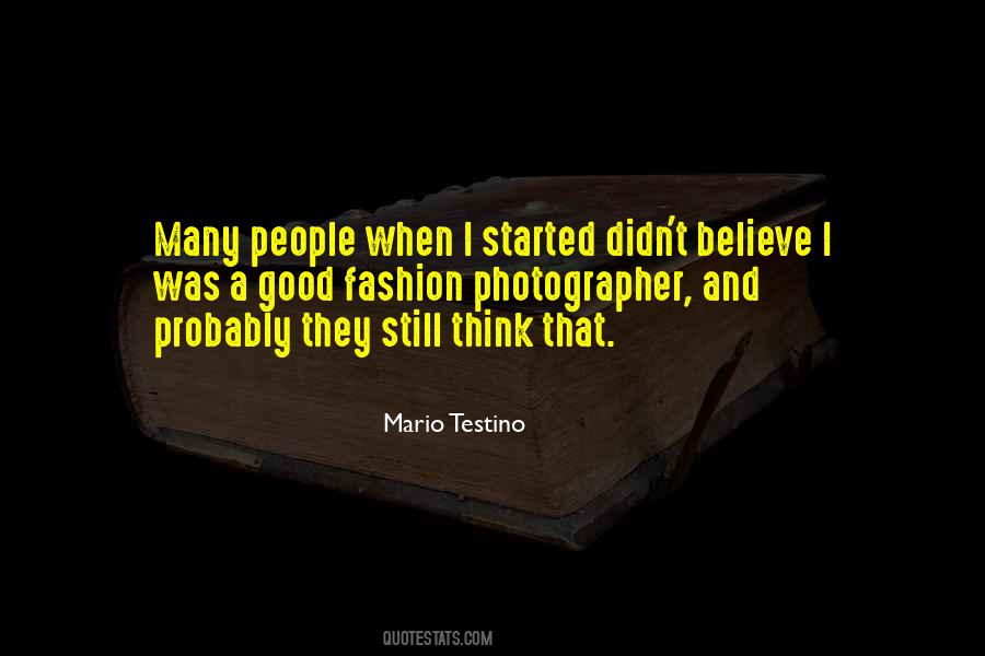 Mario Testino Quotes #1823997
