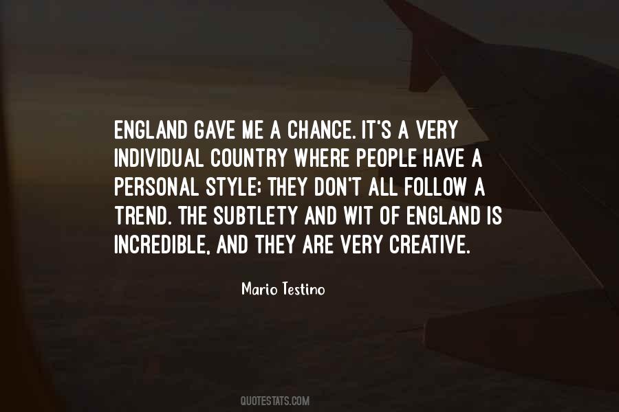 Mario Testino Quotes #465278