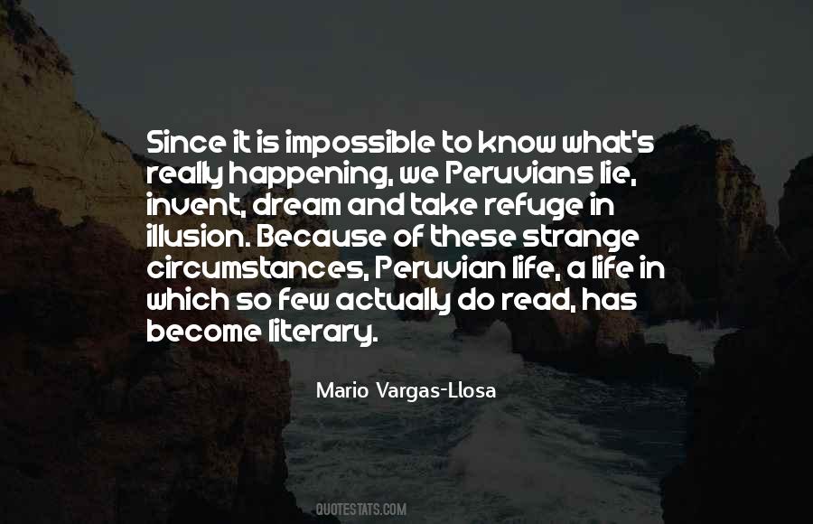Mario Vargas-Llosa Quotes #775701