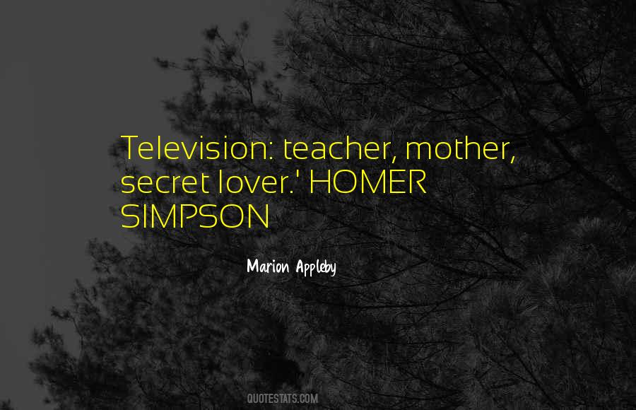 Marion Appleby Quotes #1302777