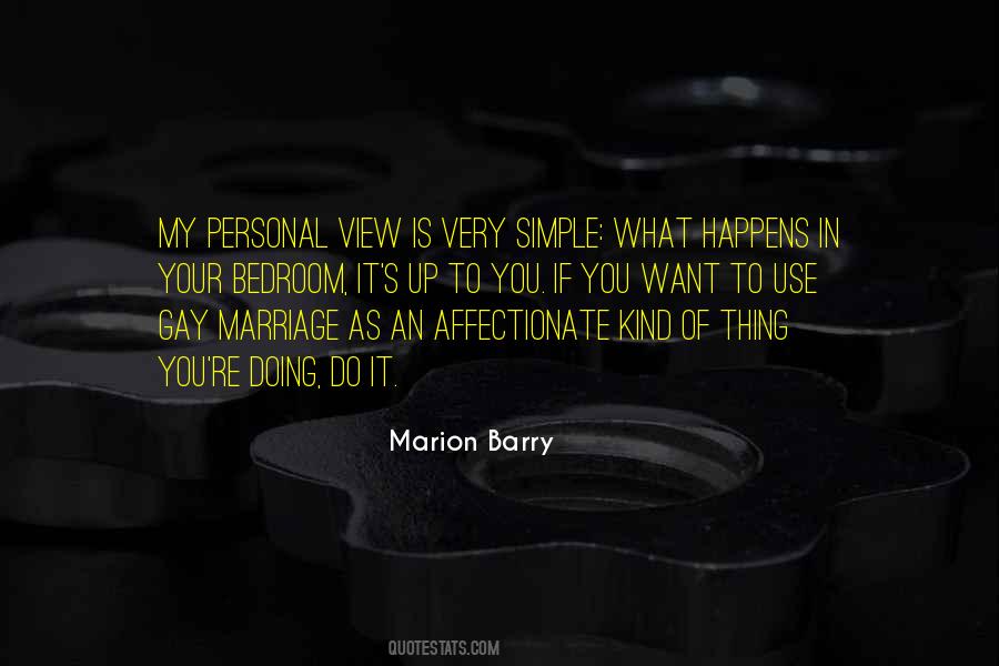 Marion Barry Quotes #1415041