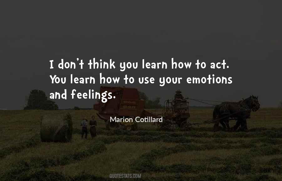 Marion Cotillard Quotes #52276