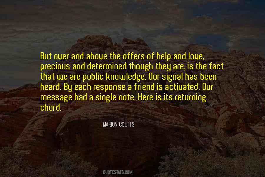 Marion Coutts Quotes #578088