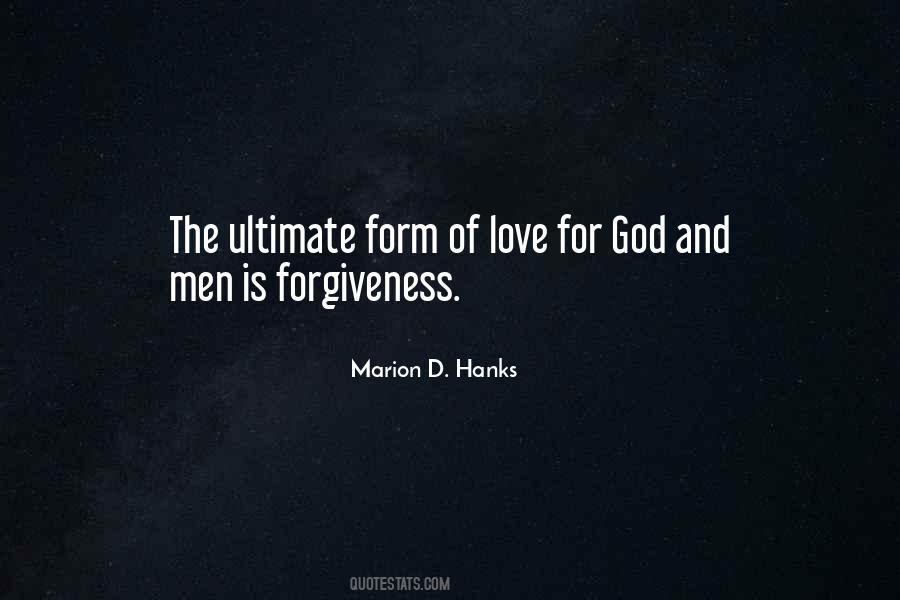 Marion D. Hanks Quotes #689207