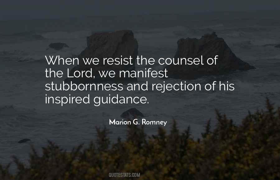 Marion G. Romney Quotes #1179336