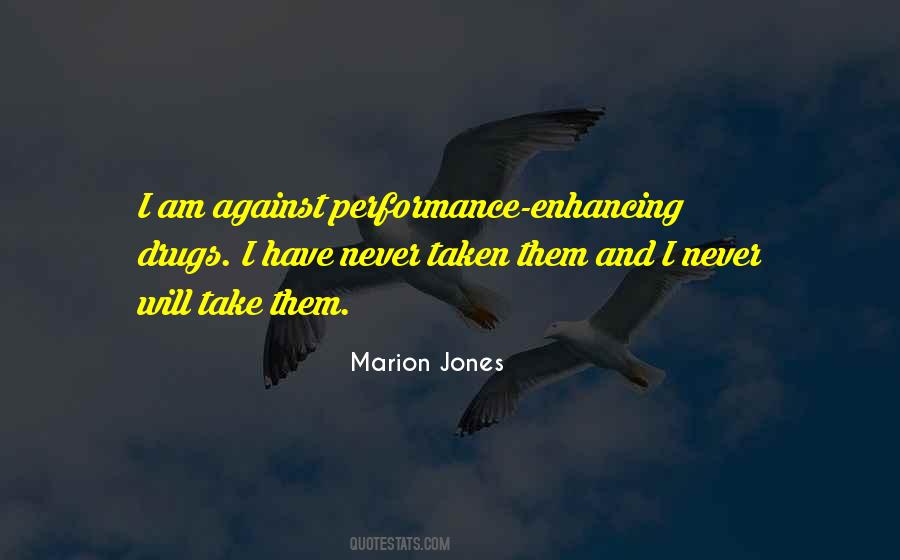 Marion Jones Quotes #1611025