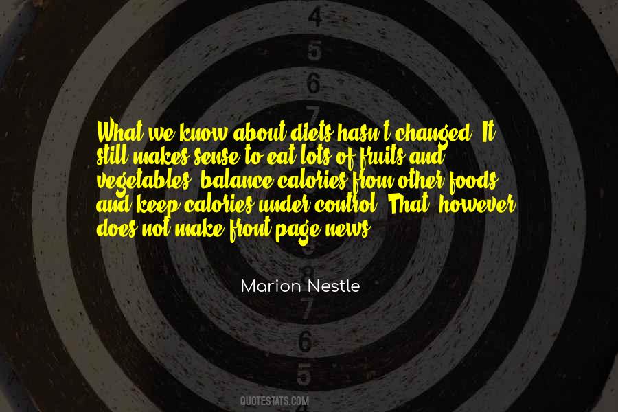 Marion Nestle Quotes #905824