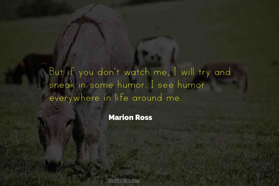 Marion Ross Quotes #78510