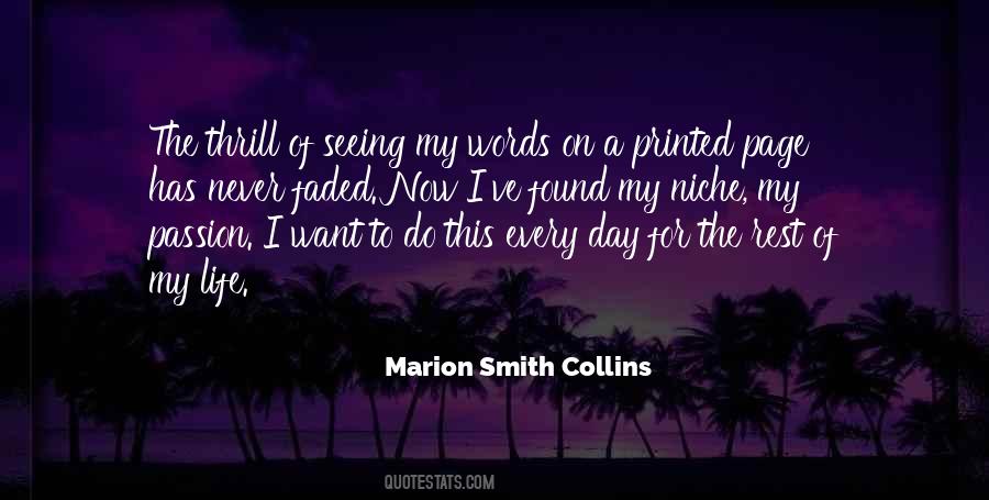 Marion Smith Collins Quotes #15602