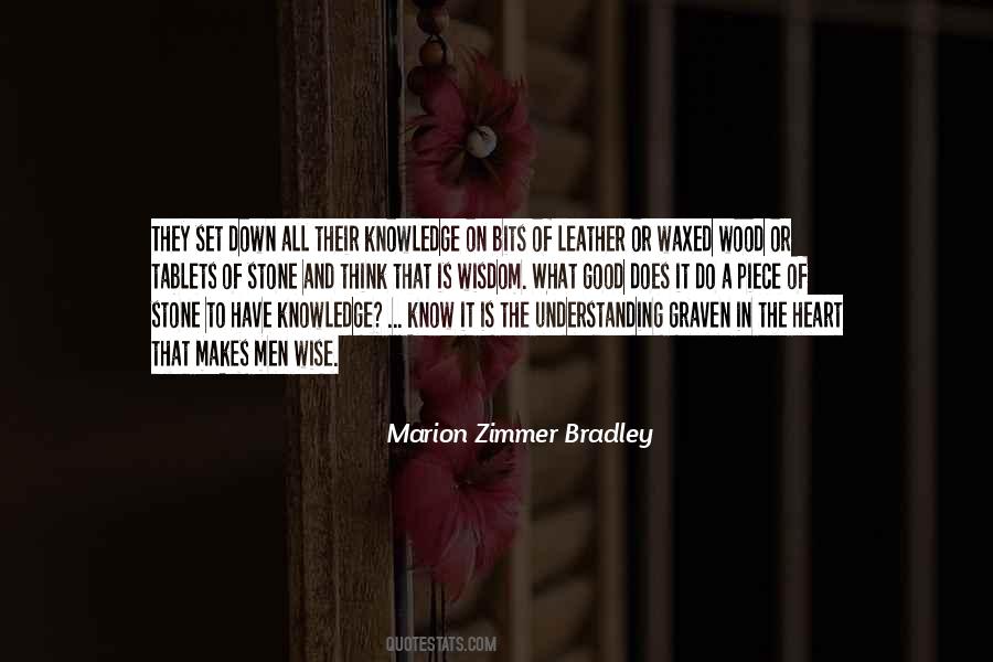 Marion Zimmer Bradley Quotes #1419981