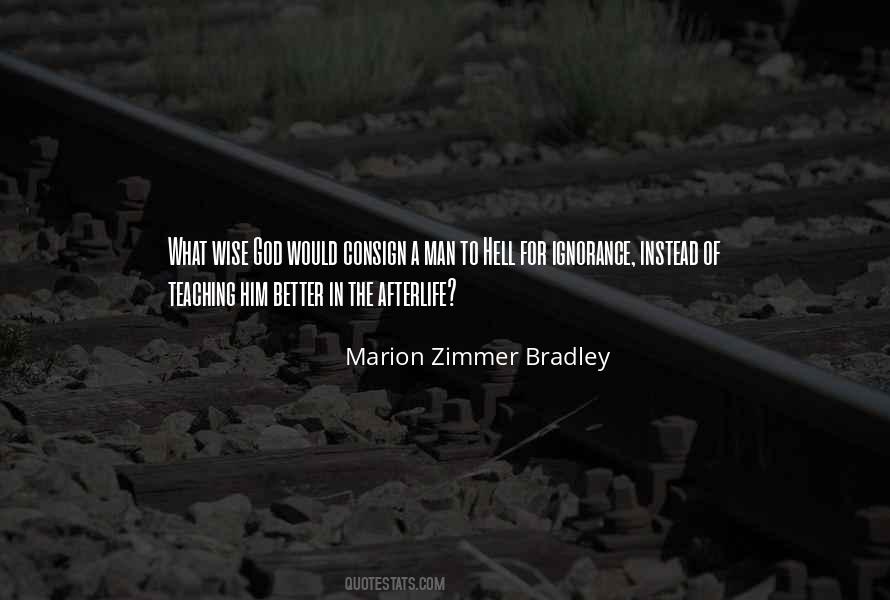 Marion Zimmer Bradley Quotes #1697173