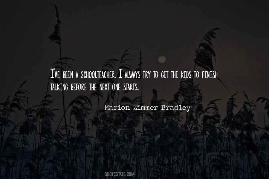 Marion Zimmer Bradley Quotes #276363