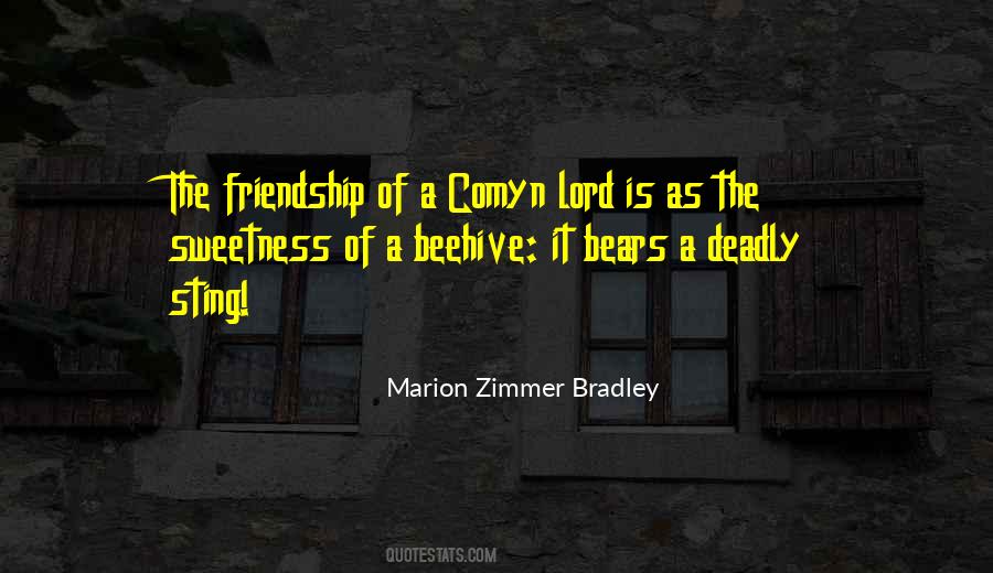 Marion Zimmer Bradley Quotes #278354