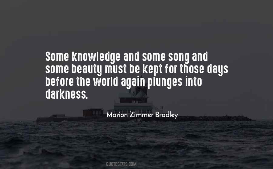 Marion Zimmer Bradley Quotes #536979