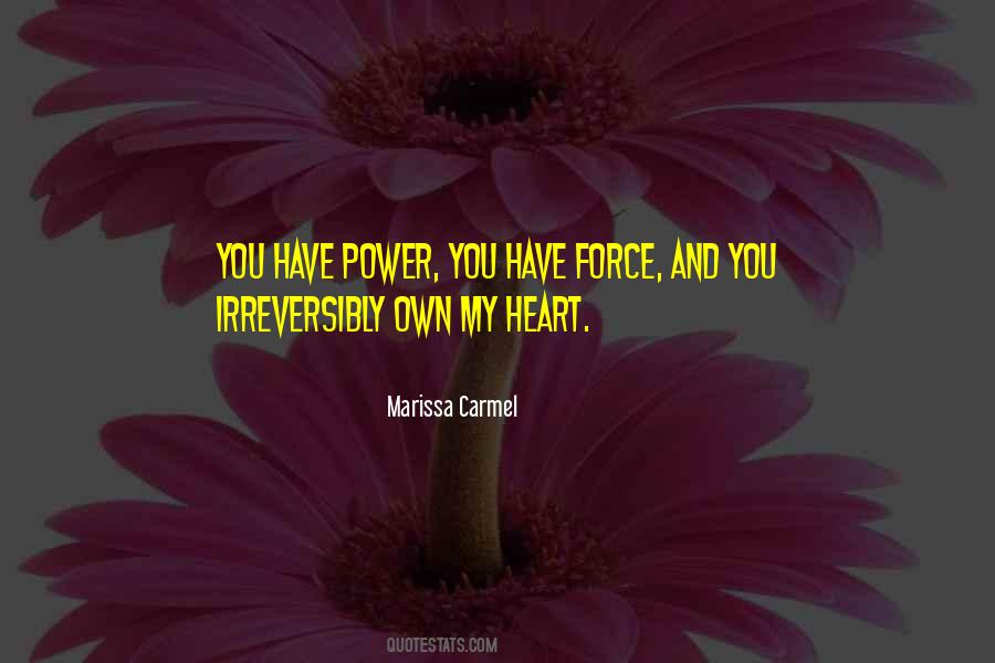 Marissa Carmel Quotes #132483