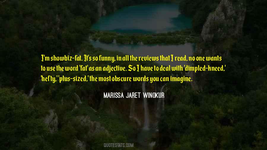 Marissa Jaret Winokur Quotes #555585