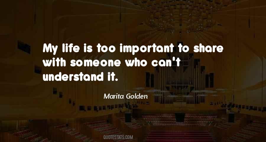 Marita Golden Quotes #1477670