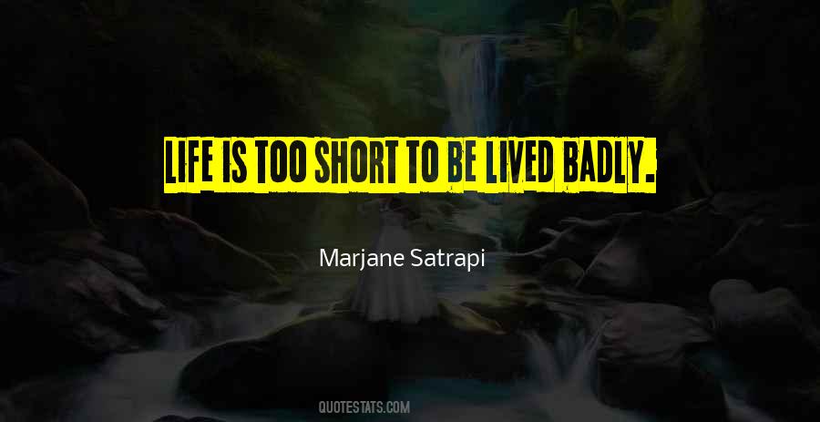 Marjane Satrapi Quotes #463843