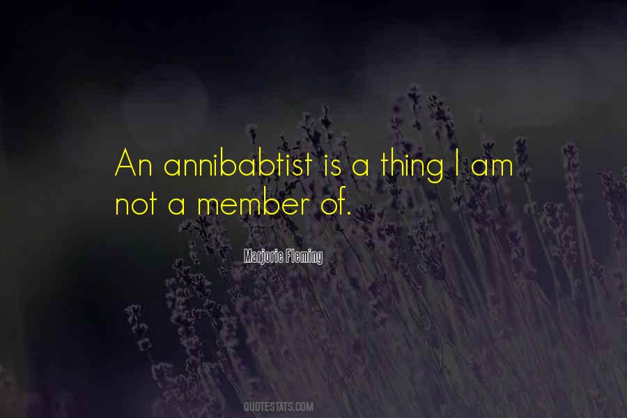 Marjorie Fleming Quotes #1431755