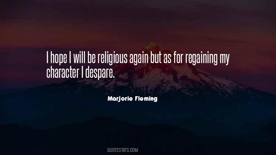 Marjorie Fleming Quotes #1636502