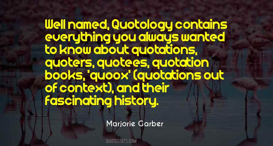 Marjorie Garber Quotes #112852