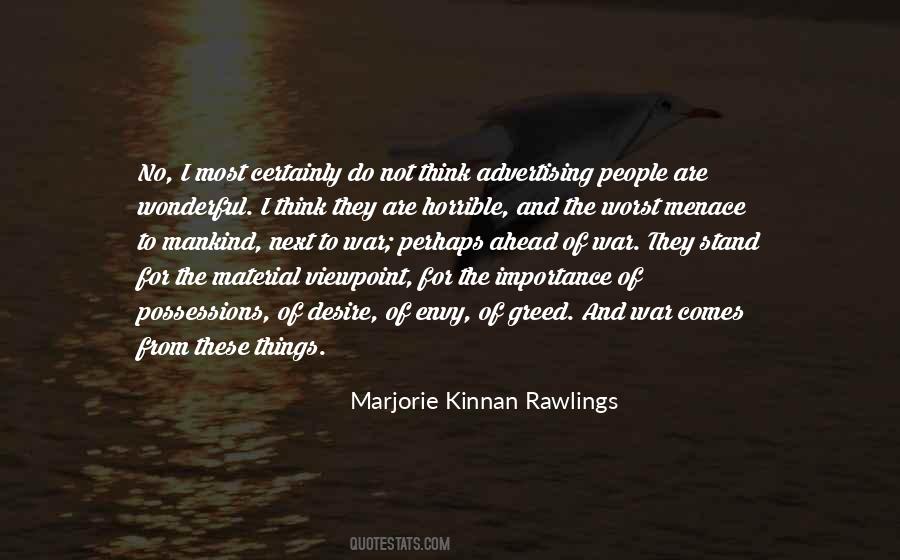 Marjorie Kinnan Rawlings Quotes #1674233