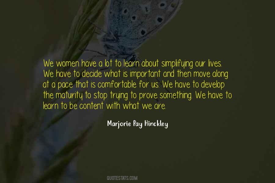 Marjorie Pay Hinckley Quotes #1730190