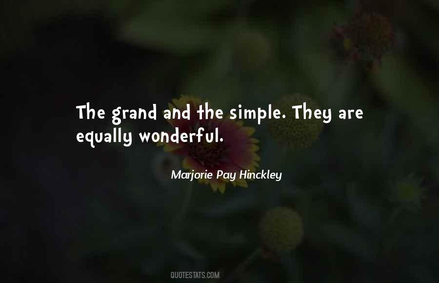 Marjorie Pay Hinckley Quotes #287255