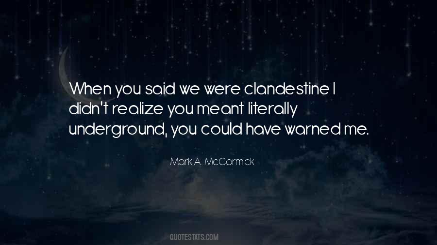 Mark A. McCormick Quotes #1047538 Mark A. McCormick Quotes #1047538