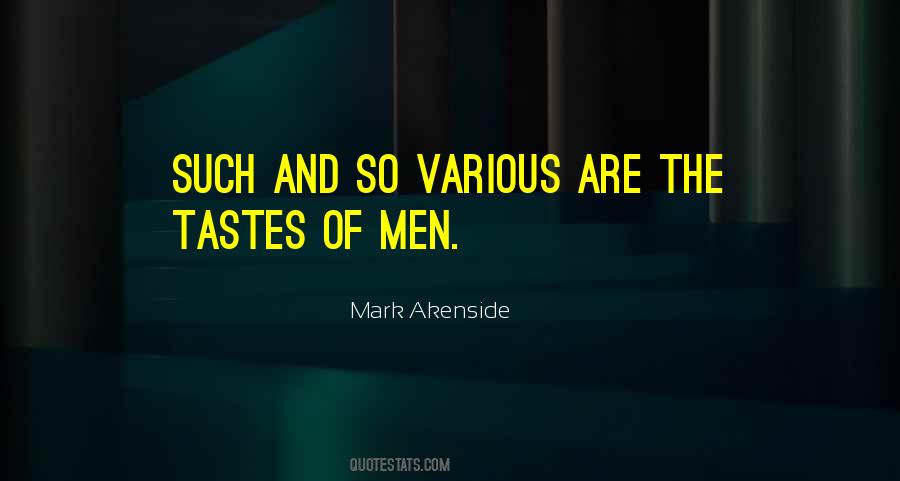 Mark Akenside Quotes #402492