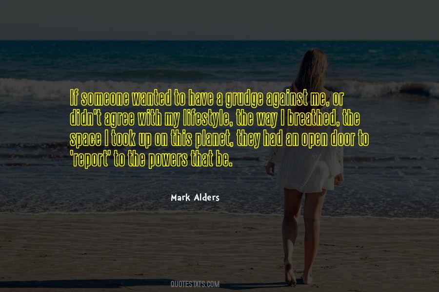 Mark Alders Quotes #26804