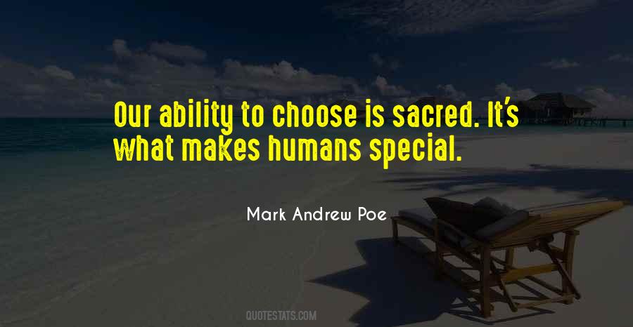 Mark Andrew Poe Quotes #510775