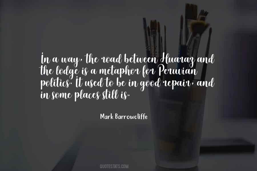 Mark Barrowcliffe Quotes #201922