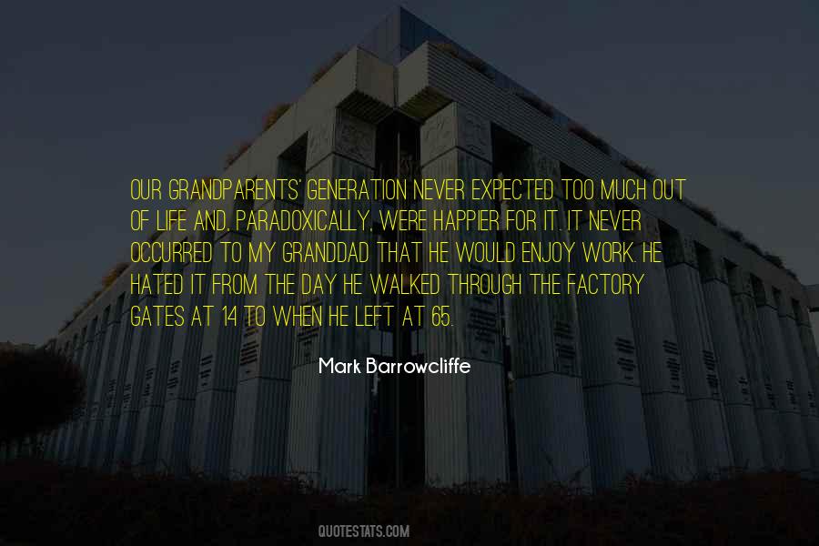 Mark Barrowcliffe Quotes #68979