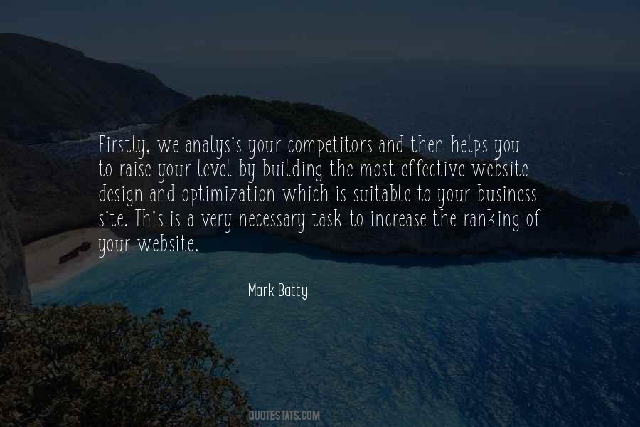 Mark Batty Quotes #504770