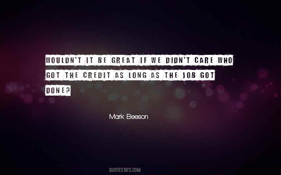 Mark Beeson Quotes #23327